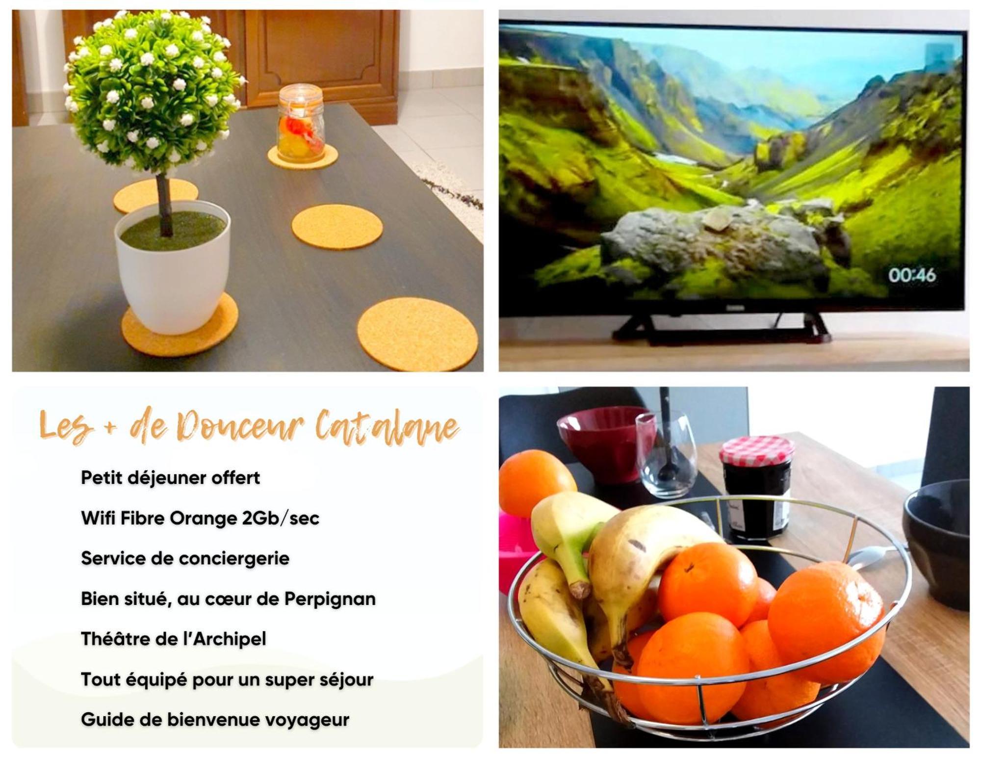 Sejour Perpignan Avec Petit-Dejeuner A La Demande A 20 Minutes De L'Espagne A La Douceur Catalane Exteriér fotografie